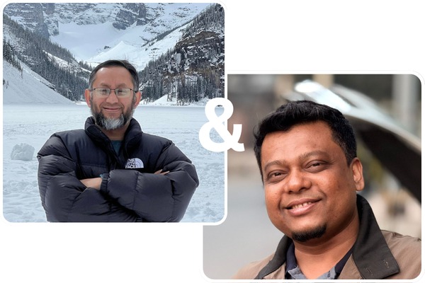 Monabbir Ahammed Khan and Bidarul Islam — Co-founders of Eco Trippers
